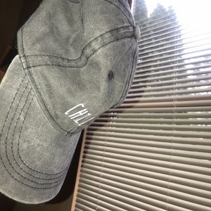 Chill vibes baseball cap gray